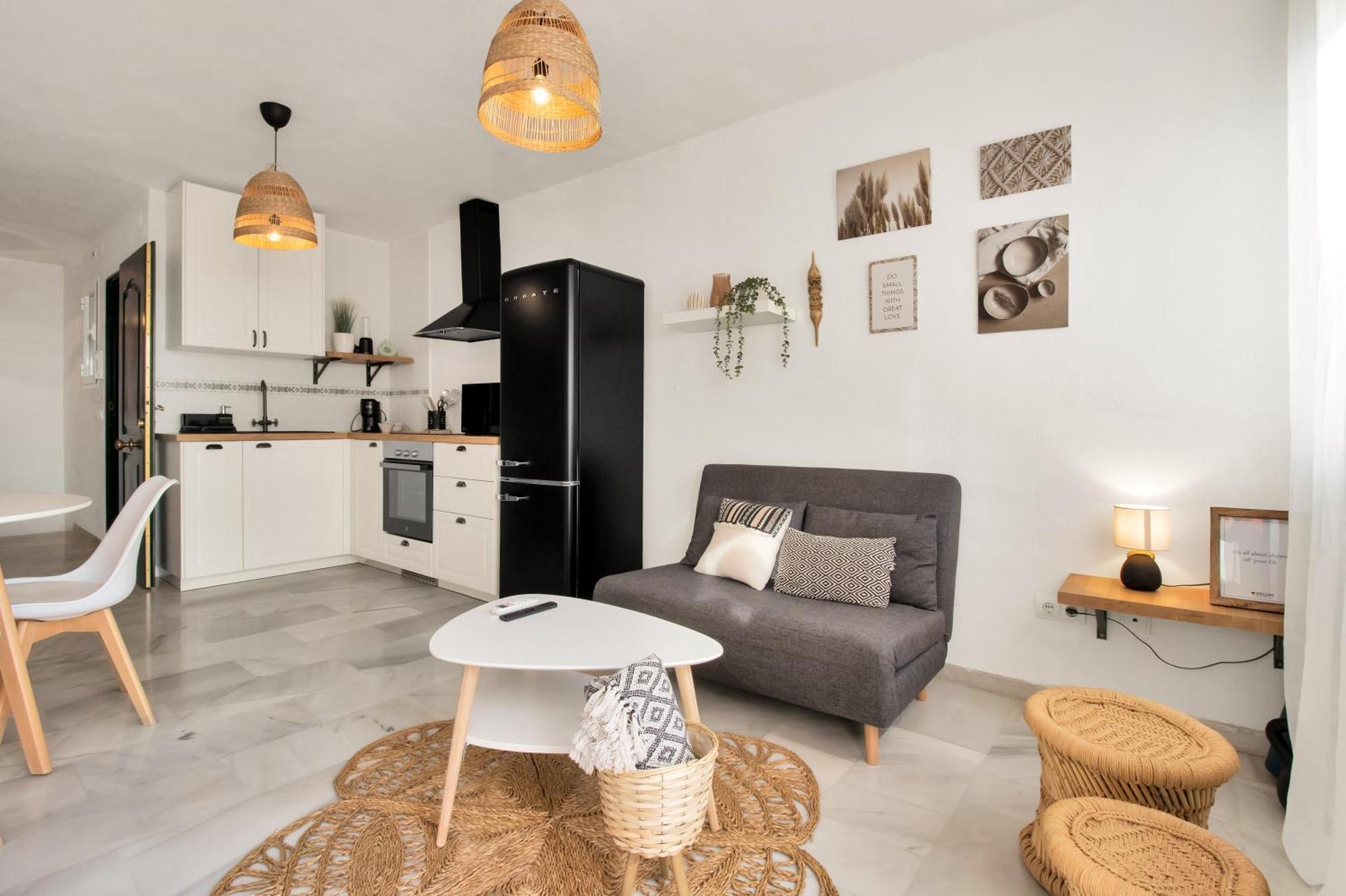 Duplex Estilo Boho Con Increible Terraza Y Vistas Al Mar En Estepona - Las Abejeras 609 Exterior foto