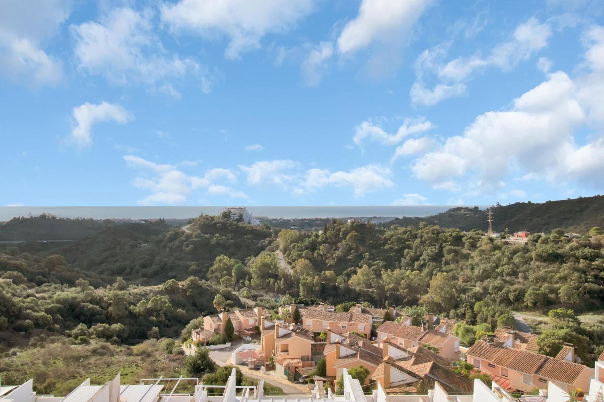 Duplex Estilo Boho Con Increible Terraza Y Vistas Al Mar En Estepona - Las Abejeras 609 Exterior foto
